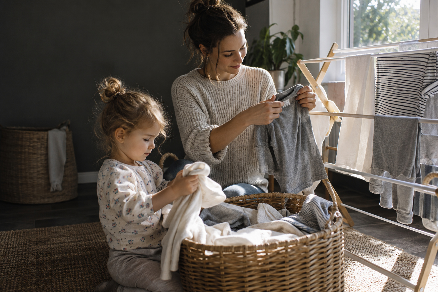 Laundry Boosters: Find the Right Wash-Day Option AI-generated editorial illustration.